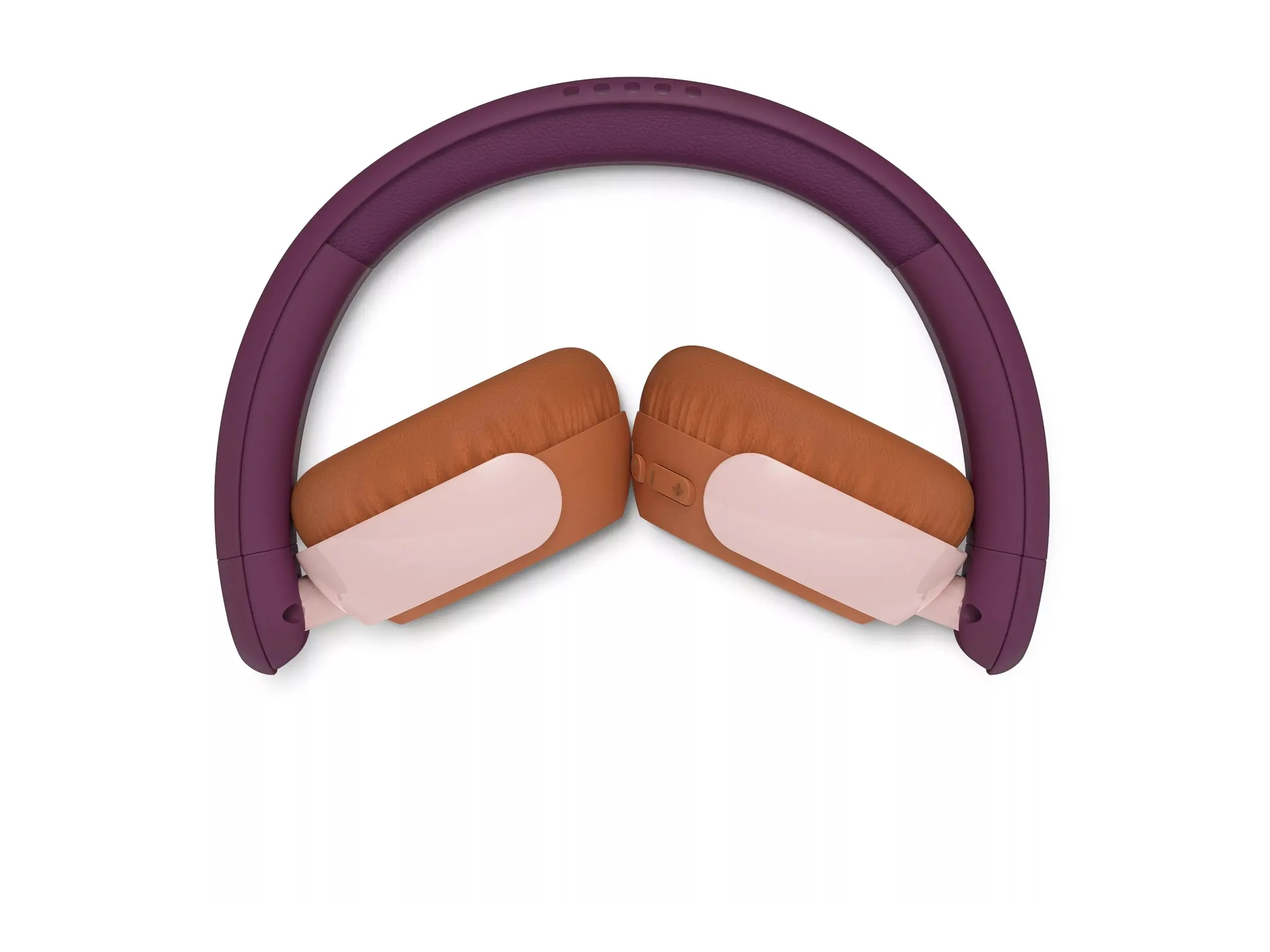 PHILIPS Детски Bluetooth слушалки Светещи наушници Ограничена сила на звука до 85 dB Magenta Purple