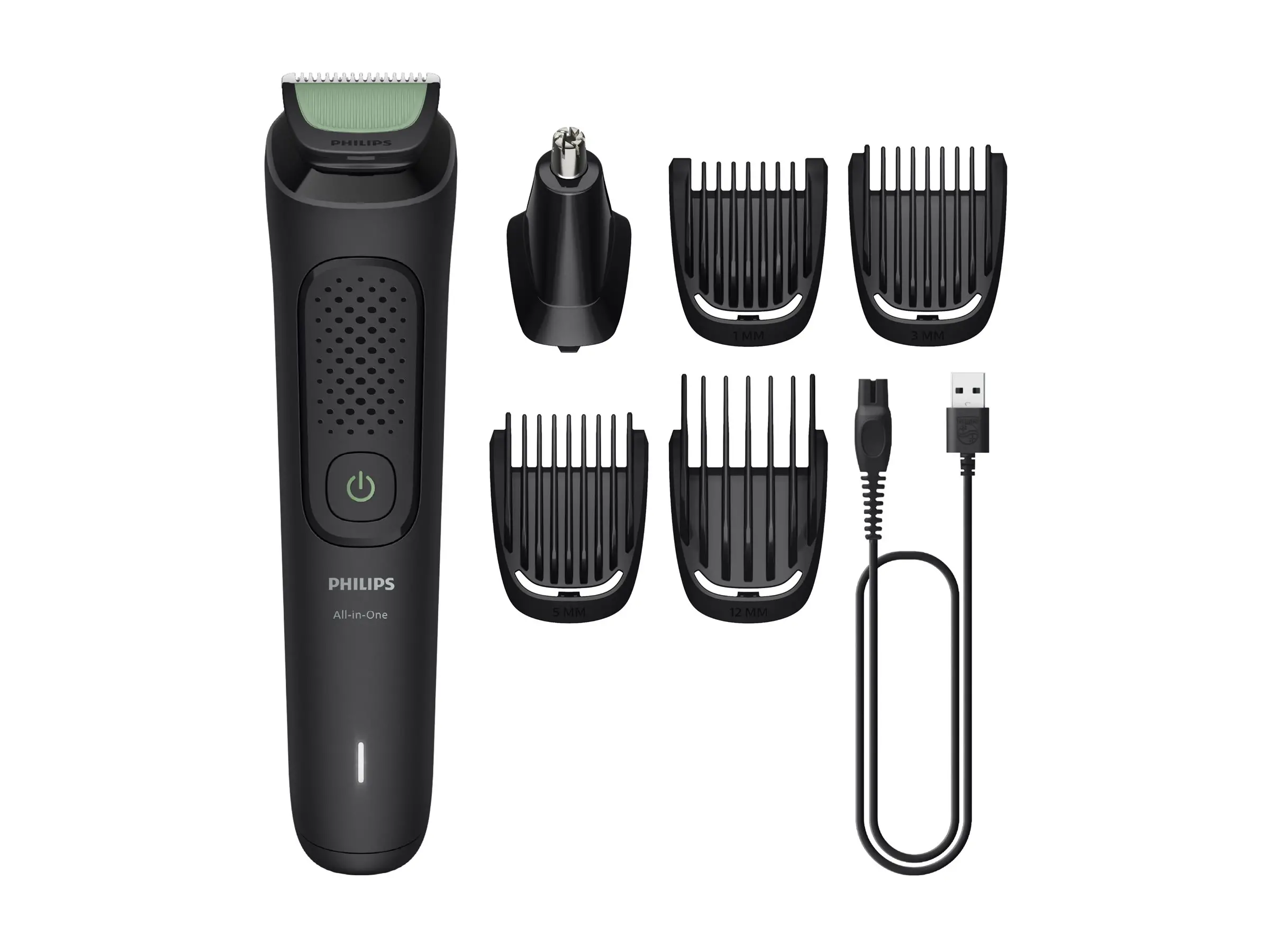 PHILIPS All-in-One Trimmer s3000 6в1 Технология BeardSense време на безжична работа до 60мин / 8ч зареждане