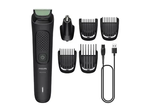 PHILIPS All-in-One Trimmer s3000 6в1 Технология BeardSense време на безжична работа до 60мин / 8ч зареждане