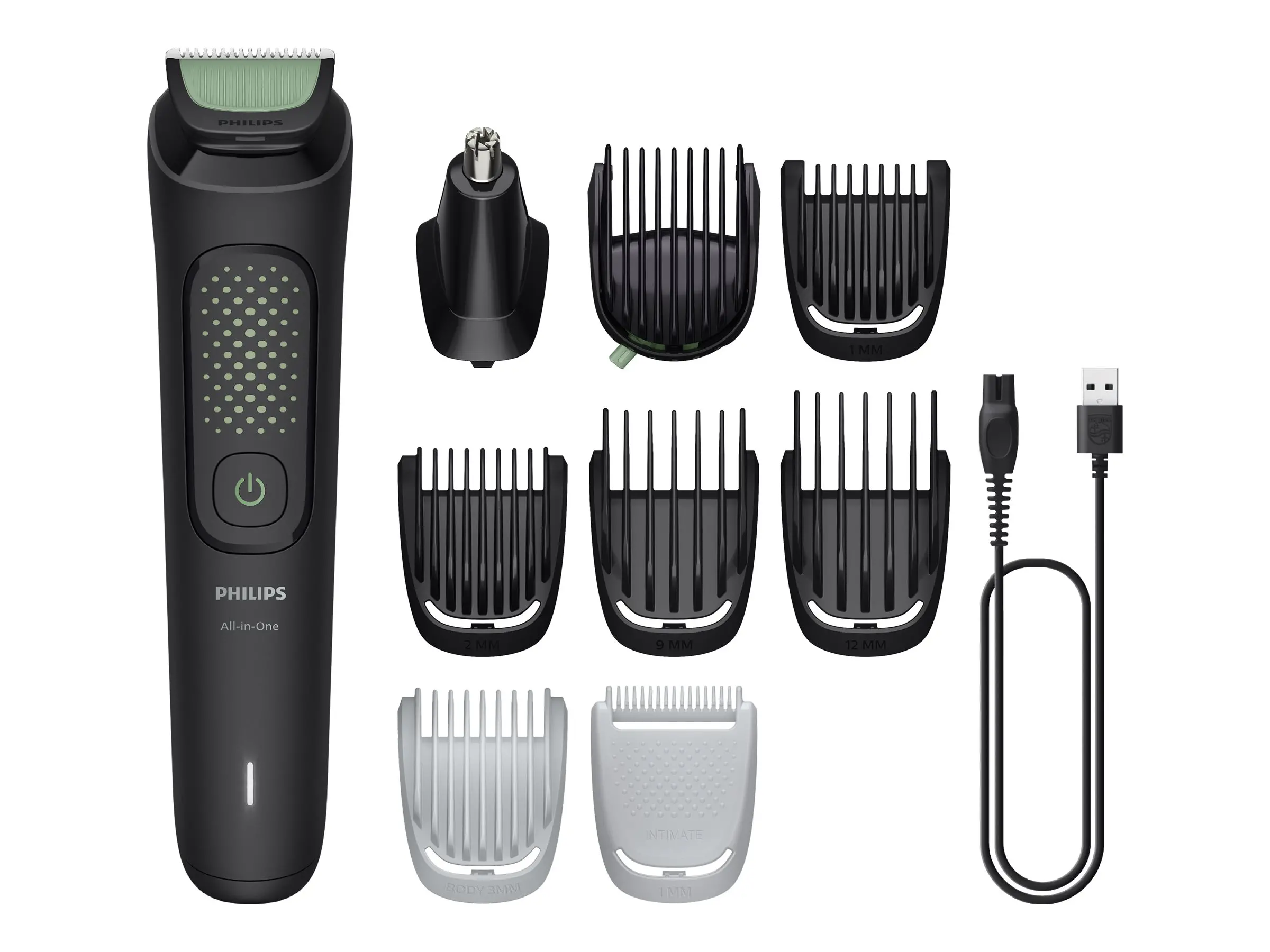 PHILIPS All-in-One Trimmer s3000 9в1 Технология BeardSense време на безжична работа до 90мин / 4ч зареждане