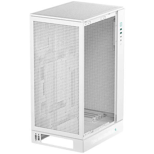 DeepCool CH270 DIGITAL WH, Mini Tower, Mini-ITX/Micro-ATX, 2xUSB3.0, 1xType-C Gen 2, 1xAudio/Mic, Mesh Panel, White, R-CH270-WHNDM0-G-1, 2Y - image 5