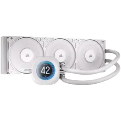 CORSAIR NAUTILUS 360 LCD White, 360mm Radiator, Liquid CPU Cooler