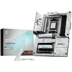 MSI B850 GAMING PLUS WIFI PZ, ATX, Socket AM5, Back Connectors, 4x DDR5 Dual Channel DDR5 up to 8200(OC)MHz, 4x PCIe x16 slot, 3x M.2 slot, 4x USB 2.0, 1x USB 5Gbps, 1x USB 10Gbps, 2x USB 10Gbps Type-C, DP, 7.1 HD Audio, 5G LAN, WiFI 7, BT, 3Y