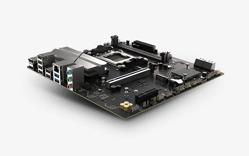 SAPPHIRE AMD B650M-E  AM5 Ryzen R9/R7/R5, 2x DDR5 7600MHz, PCIe 4.0 x16, 1x M.2 Gen5, 1x M.2 Gen4, LAN 2.5 Gbps, Micro-ATX - image 2