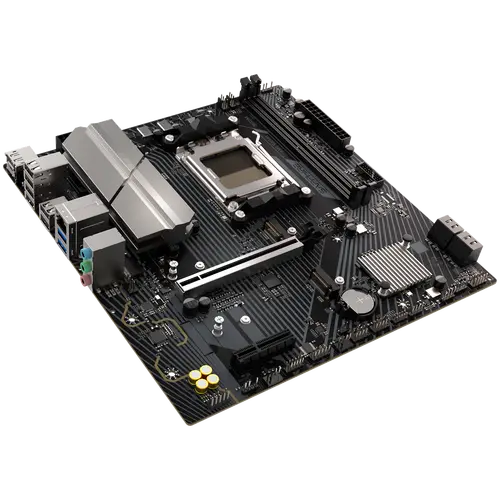 SAPPHIRE AMD B650M-E  AM5 Ryzen R9/R7/R5, 2x DDR5 7600MHz, PCIe 4.0 x16, 1x M.2 Gen5, 1x M.2 Gen4, LAN 2.5 Gbps, Micro-ATX - image 3