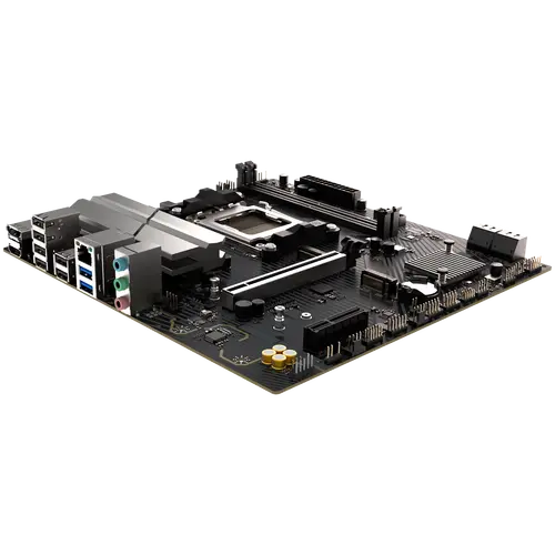 SAPPHIRE AMD B650M-E  AM5 Ryzen R9/R7/R5, 2x DDR5 7600MHz, PCIe 4.0 x16, 1x M.2 Gen5, 1x M.2 Gen4, LAN 2.5 Gbps, Micro-ATX - image 4