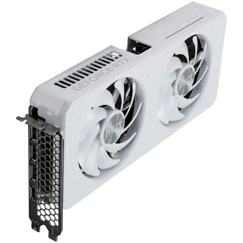 Palit GeForce RTX 5060 Ti WHITE OC 16GB GDDR7, 128 bit, 1x HDMI 2.1b, 3x DP 2.1b, 2 Fan, 1x 8-pin pwr connector, 600W, 262.1 x 126.3 x 40.1 mm, NE7506TU19T1-GB2061M - image 1
