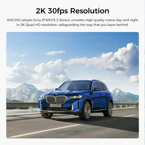 VIOFO водоустойчива камера за заден ход Waterproof Rear Camera - RWC200 - 2K Quad HD, 9.5m cable included - image 6