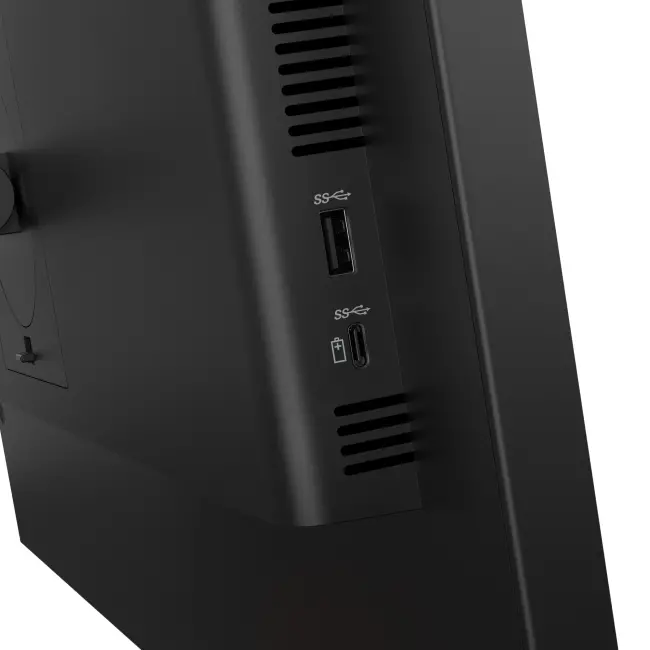 Монитор, Lenovo ThinkVision T27QD-40 27" IPS, 16:9, 2560x1440, 1500:1, 4/6ms, 120Hz, HDMI, DP, RJ-45, USB, Tilt, Swivel, Pivot, Height Adjust Stand - image 10