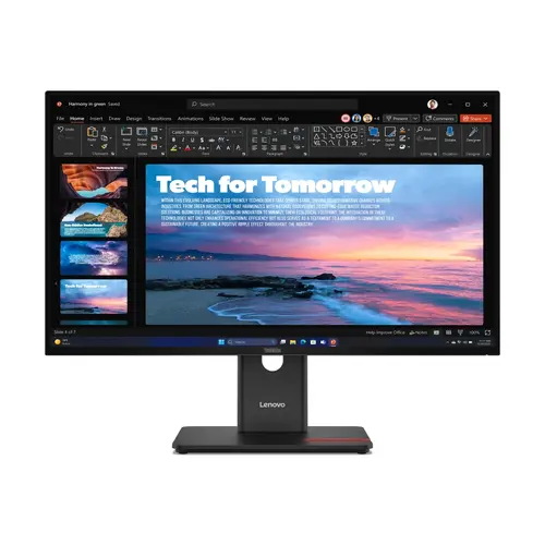 Монитор, Lenovo ThinkVision T27QD-40 27" IPS, 16:9, 2560x1440, 1500:1, 4/6ms, 120Hz, HDMI, DP, RJ-45, USB, Tilt, Swivel, Pivot, Height Adjust Stand