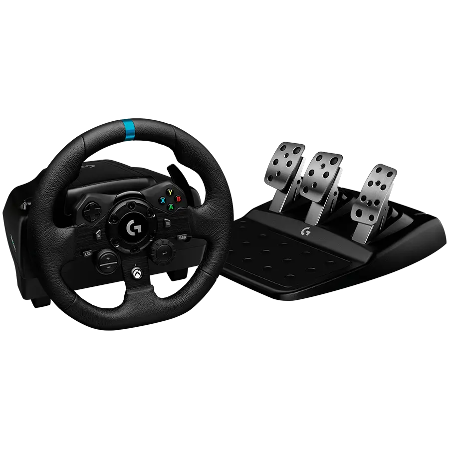 Волан LOGITECH G923 SE + LOGITECH скоростен лост за XBOX/PC
