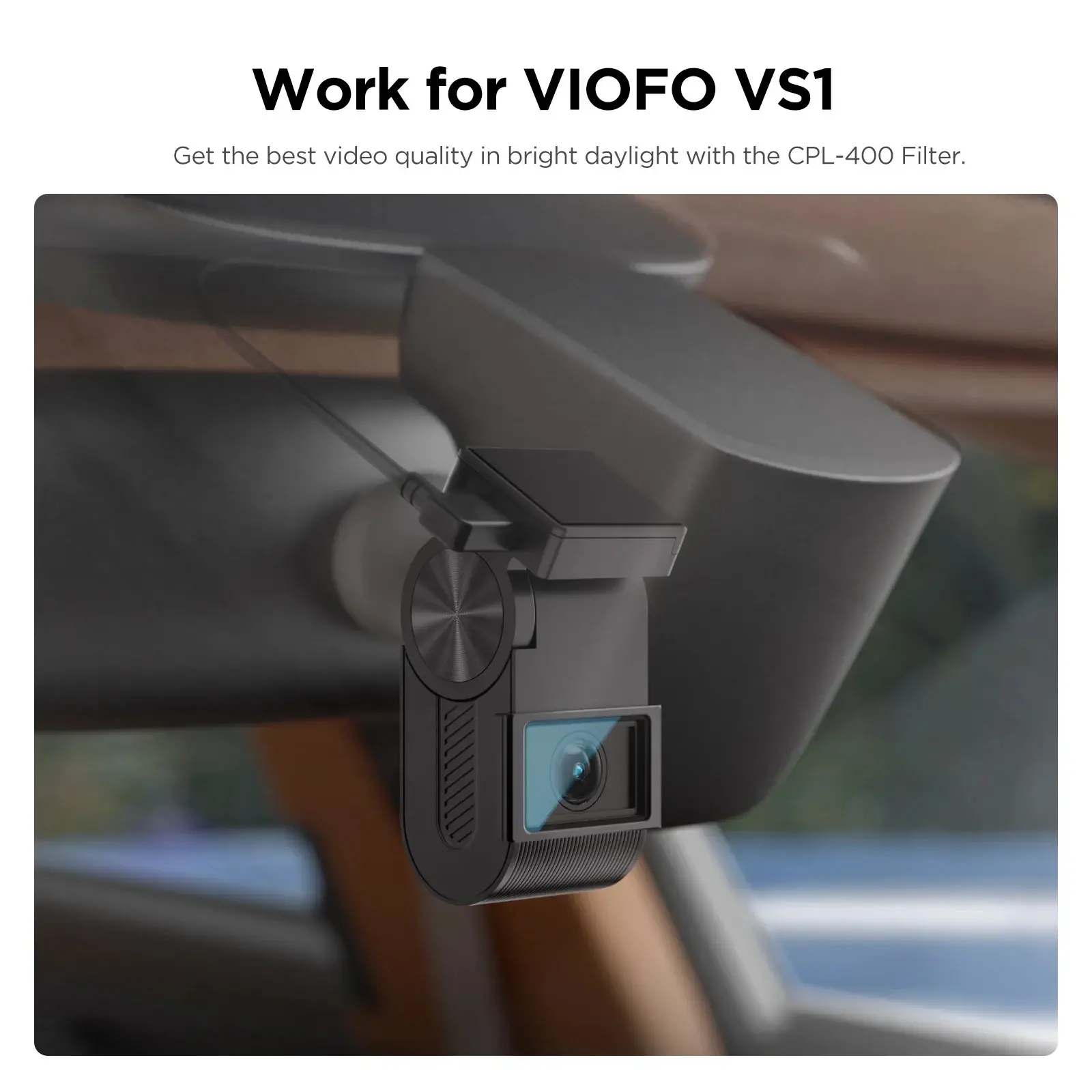 VIOFO Πολωτικό φίλτρο Anti-Glare Linear Polarizing Filter - CPL-400 - image 1