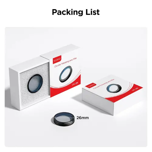VIOFO Поляризиращ филтър Polarizing Lens - CPL-200 - image 9