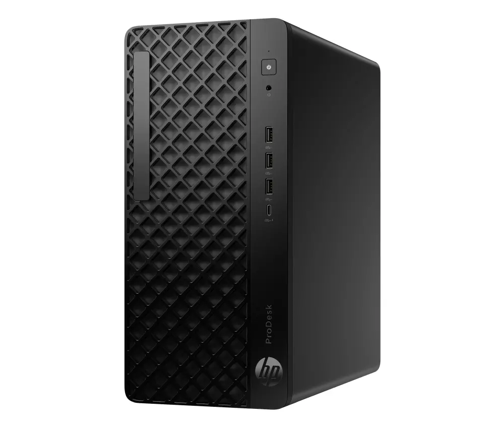 Настолен компютър, HP ProDesk 4 Tower G1i AI, Ultra 5 225(up to 4.9Ghz/20MB/10C), 32GB 5600Mhz 1DIMM, 1TB PCIe SSD, HP 125 Keyboard & HP 125 Mouse, WiFi 6E + BT 5.3, Win 11 Pro, 3Y NBD On Site - image 2