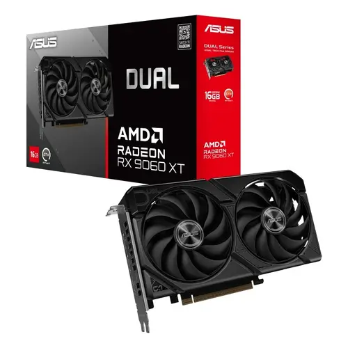 Видео карта, Asus Dual RX 9060XT 16GB GDDR6