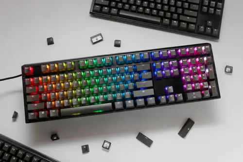 Ducky професионална геймърска механична клавиатура Professional Gaming Mechanical Keyboard One 3 Aura Black - Cherry MX RGB Brown Switches [Tactile] - image 2