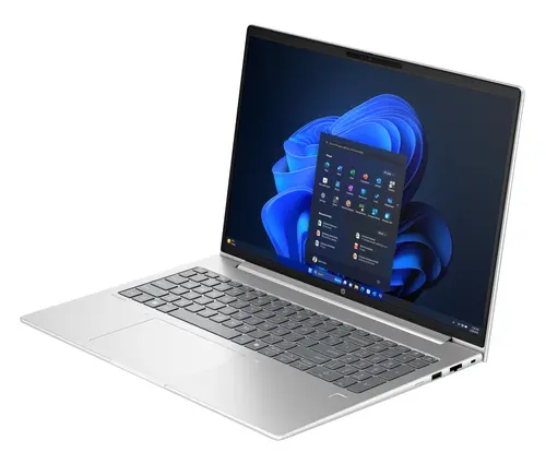Лаптоп, HP ProBook 4 G1iR 16" Pike Silver, Core 5 120U(up to 5Ghz/12MB/10C), 16" WUXGA AG 300nits, 16GB 5600Mhz 1DIMM, 512MB PCIe SSD, WiFi 6E + BT 5.3, FPR, Backlit Kbd, 3C Batt, Win 11 Pro, 3Y Offsite - image 3
