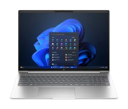 Лаптоп, HP ProBook 4 G1iR 16" Pike Silver, Core 5 120U(up to 5Ghz/12MB/10C), 16" WUXGA AG 300nits, 16GB 5600Mhz 1DIMM, 512MB PCIe SSD, WiFi 6E + BT 5.3, FPR, Backlit Kbd, 3C Batt, Win 11 Pro, 3Y Offsite