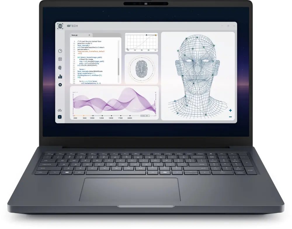 Лаптоп, Dell Pro Max 16 Plus MB16250, Intel Ultra 7 265HX (13TOPS NPU, 20 cores, up to 5.30 GHz), 16.0" FHD+(1920x1200) VRR 120Hz, 500nits, 32GB: 2x16GB 6400 MTs DDR5, 1TB SSD, NVIDIA RTX PRO 3000 12GB GDDR7, 8MP HDR + IR Cam, and Mic, Wi-Fi 7, FPR, Backlit