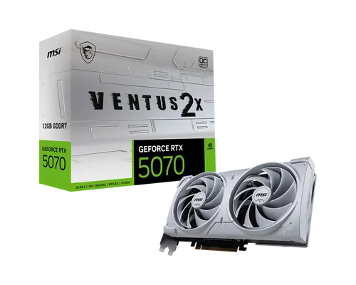 Видео карта, MSI RTX5070 12 VENTUS 2X OC WH - image 4