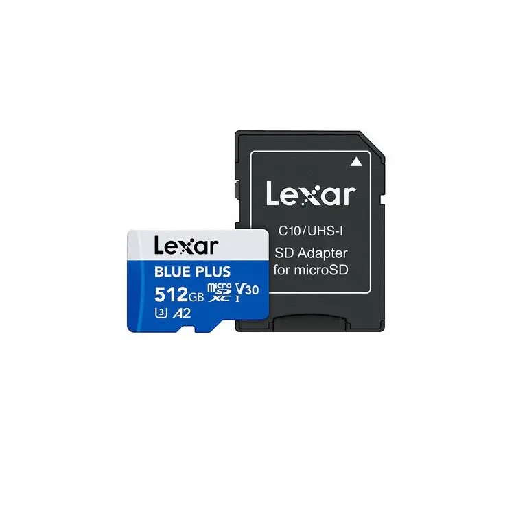 Micro SDXC 512GB 170MB/s UHS-I,A2,V30,U3,BLUE LEXAR - image 2