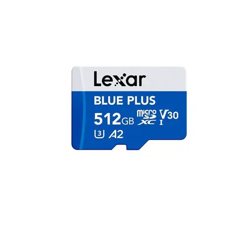 Micro SDXC 512GB 170MB/s UHS-I,A2,V30,U3,BLUE LEXAR - image 4