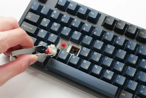 Ducky професионална геймърска механична клавиатура Professional Gaming Mechanical Keyboard One 3 Pro Nazca Line - 8K, Cherry MX2A RGB Red [Linear] - image 6