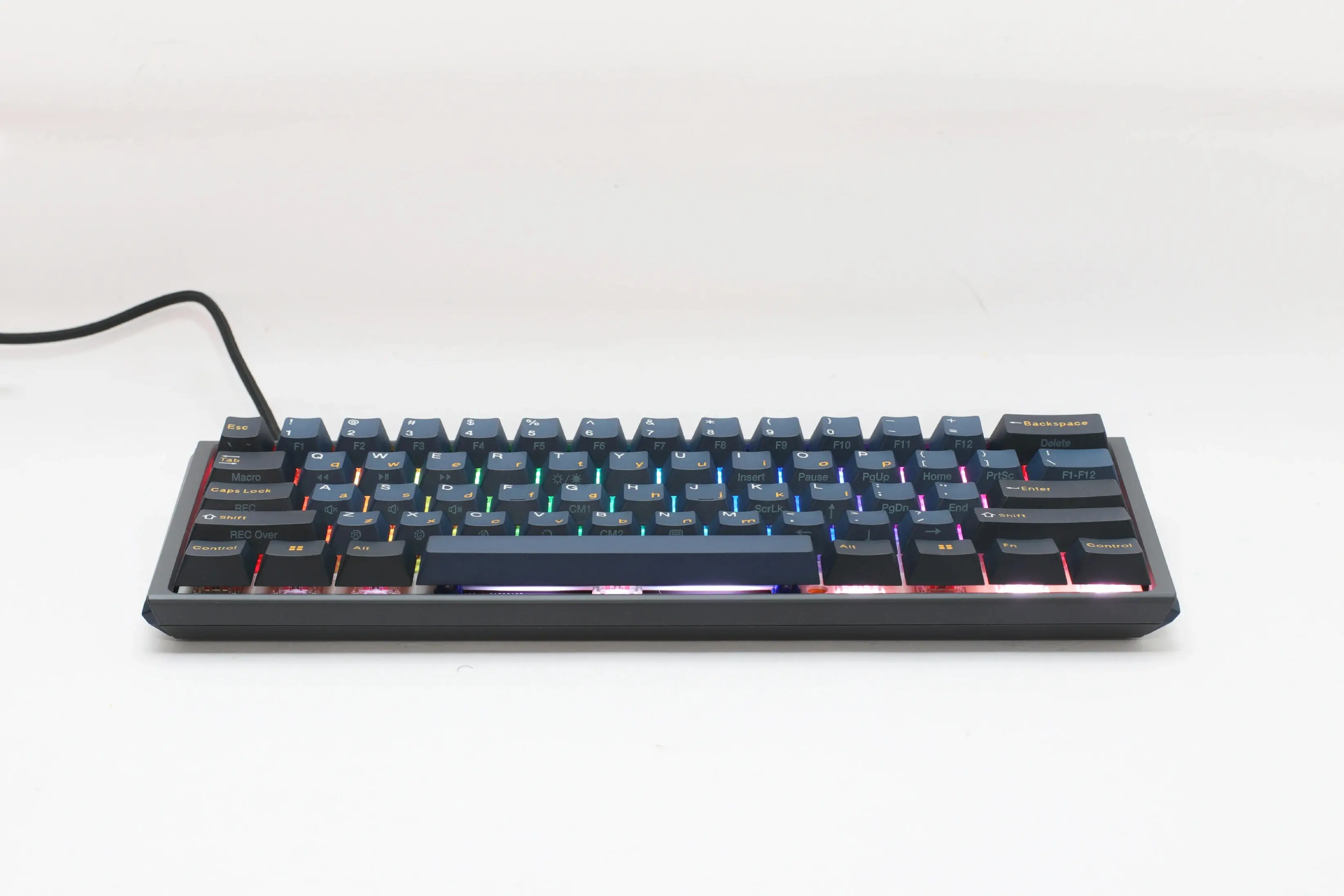 Ducky професионална геймърска механична клавиатура Professional Gaming Mechanical Keyboard One 3 Pro Mini Nazca Line - 8K, Cherry MX2A RGB Brown [Tactile] - image 2