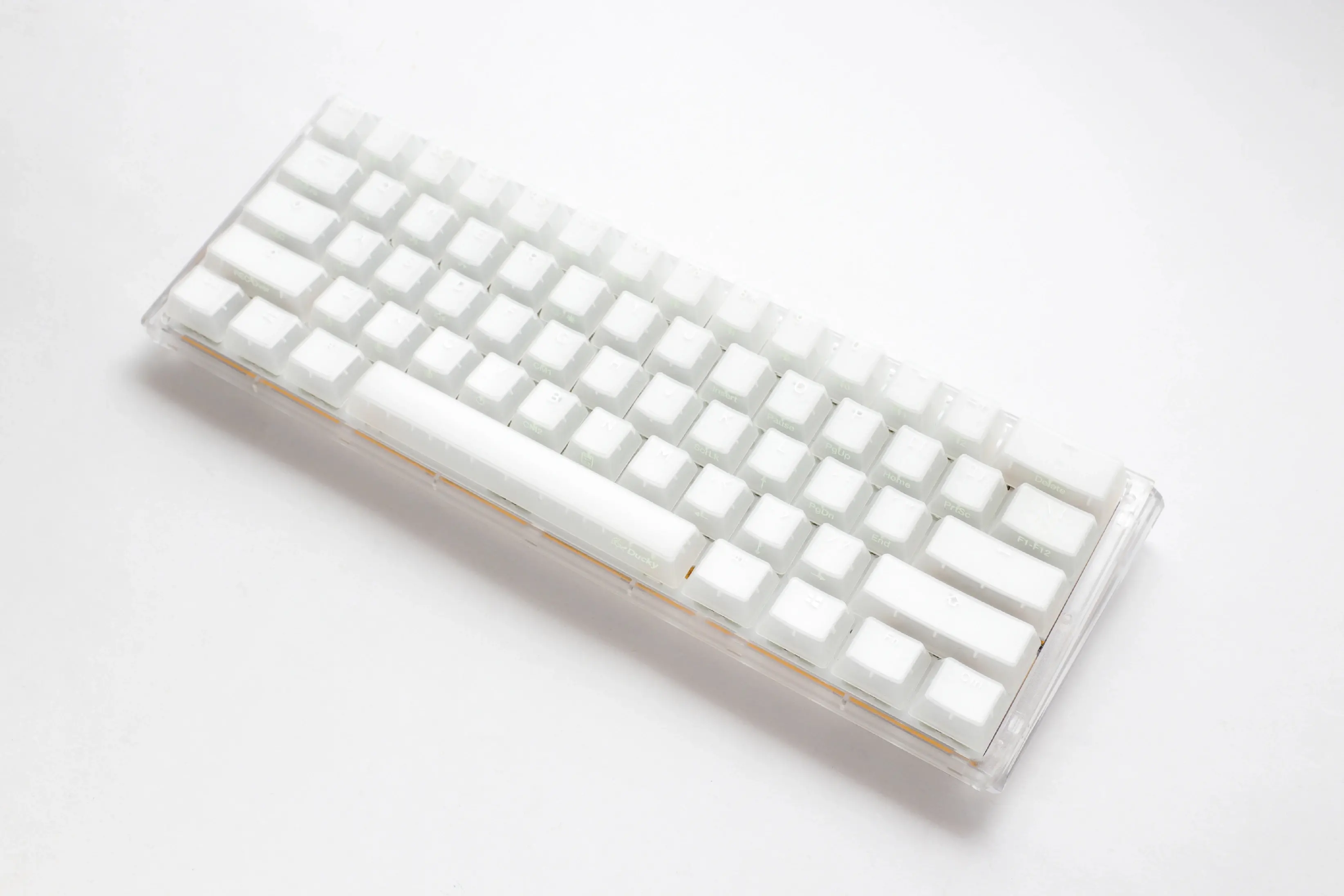 Ducky професионална геймърска механична клавиатура Professional Gaming Mechanical Keyboard One 3 Mini Aura White -  Cherry MX RGB Brown [Tactile] - image 8