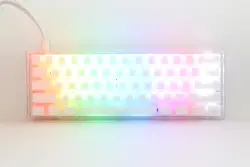 Ducky професионална геймърска механична клавиатура Professional Gaming Mechanical Keyboard One 3 Mini Aura White -  Cherry MX RGB Brown [Tactile]