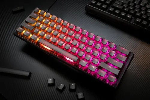 Ducky професионална геймърска механична клавиатура Professional Gaming Mechanical Keyboard One 3 Mini Aura Black - Cherry MX RGB Brown [Tactile] - image 3