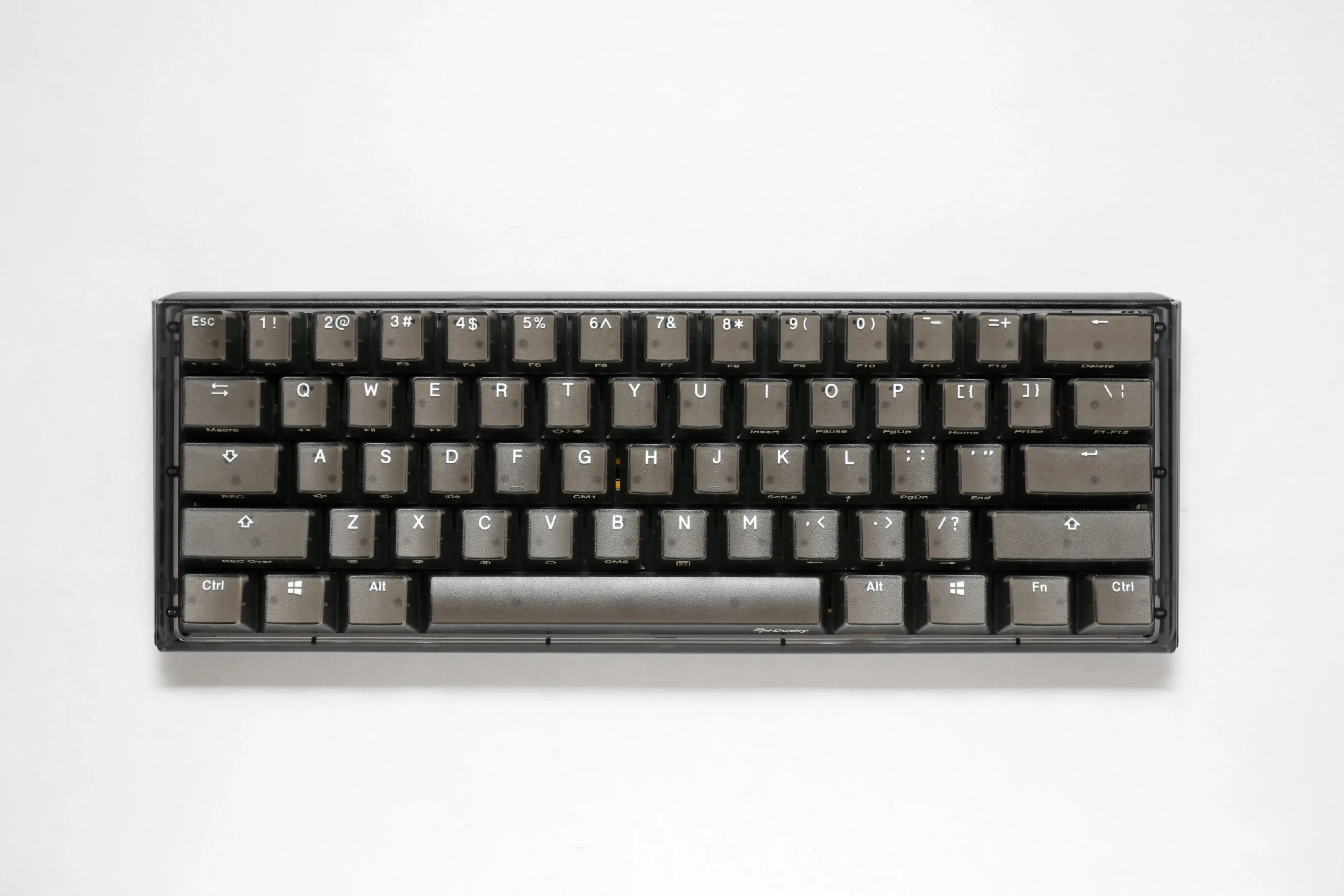 Ducky професионална геймърска механична клавиатура Professional Gaming Mechanical Keyboard One 3 Mini Aura Black - Cherry MX RGB Brown [Tactile] - image 6