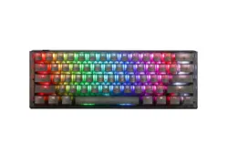Ducky професионална геймърска механична клавиатура Professional Gaming Mechanical Keyboard One 3 Mini Aura Black - Cherry MX RGB Brown [Tactile]