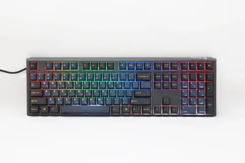 Ducky професионална геймърска механична клавиатура Professional Gaming Mechanical Keyboard One 3 Pro Nazca Line - 8K, Cherry MX2A RGB Silent Red [Linear]