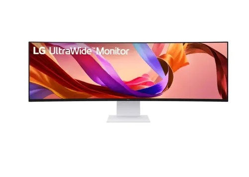 Монитор, LG 49U950A-W, 49" 32:9 Curved UltraWide Dual QHD 5K 5120x1440 NANO IPS 1ms MBR, 144 Hz, 5ms, 400 cd/m2, 1000:1, HDR400, DCI-P3 98%,  USB Type-C, PD 90W, FreeSync, G-SYNC, PIP, 2 PBP, HDMI, DisplayPort, Speacer 2ch 10W, Tilt, Height, Swivel, Tiltan - image 3