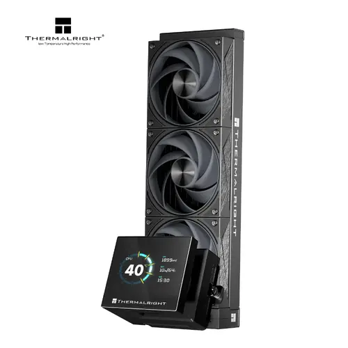 Thermalright водно охлаждане Water Cooling Stream Vision 360 Black - 3.5 inch Full Color LCD Display - image 1