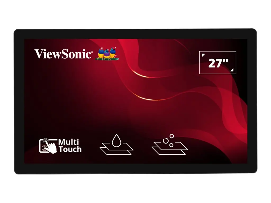 VIEWSONIC Touchscreen LED open frame 27inch Full HD 16:9 PCAP 300 nits mat glas