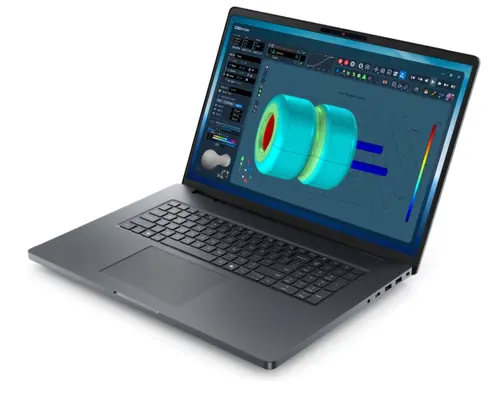 Лаптоп, Dell Pro Max 18 Plus MB18250, Intel Ultra 7 265HX, vPro (13TOPS NPU, 20 cores, up to 5.30 GHz), 18" QHD+ (2560x1600), 500 nits, 32GB: 2x16GB 6400 MTs DDR5, 1TB SSD, NVIDIA RTX PRO 3000 12GB GDDR7, 8MP IR Cam and Mic, Wi-Fi 7, FPR, Backlit Kb, Win11 P - image 2