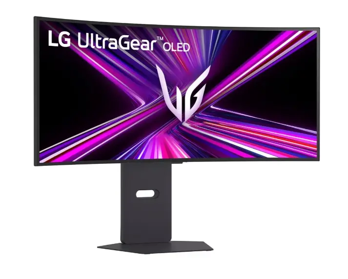 Монитор, LG 34GX900A-B, 34", OLED UltraGear 21:9 Curved, IPS 0.03 ms, WQHD (3440x1440), 240Hz, HDR 10, 1500000:1, 250 cd/m2, DCI-P3 98.5%, VRR, Free-sync, G-Sync, USB-C, PD 65W, HDMI, DP, PBP, Speakers 7Wx2, LG Switch, Height, Swivel, Tilt, Black - image 2