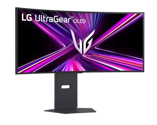 Монитор, LG 34GX900A-B, 34", OLED UltraGear 21:9 Curved, IPS 0.03 ms, WQHD (3440x1440), 240Hz, HDR 10, 1500000:1, 250 cd/m2, DCI-P3 98.5%, VRR, Free-sync, G-Sync, USB-C, PD 65W, HDMI, DP, PBP, Speakers 7Wx2, LG Switch, Height, Swivel, Tilt, Black - image 2