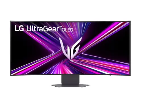 Монитор, LG 39GX900A-B, 39", OLED UltraGear 21:9 Curved, 0.03 ms, WQHD (3440x1440), 240Hz, HDR 10, 1500000:1, 250 cd/m2, DCI-P3 98.5%, VRR, Free-sync, G-Sync, USB-C, PD 65W, HDMI, DP, PBP, Speakers 7Wx2, LG Switch, Height, Swivel, Tilt, Black - image 2