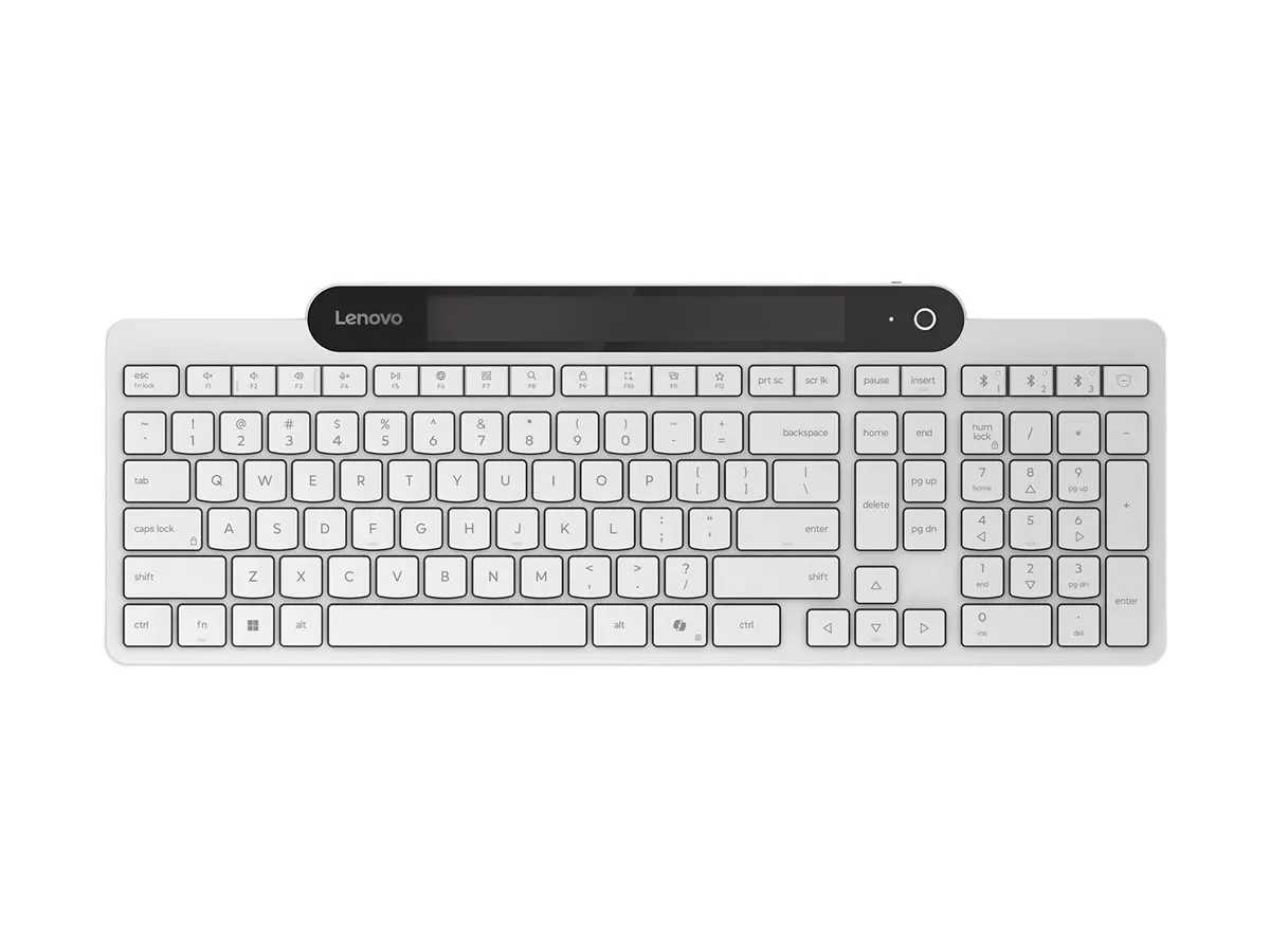 LENOVO 800 Self-Charging Bluetooth Keyboard-US Euro103P