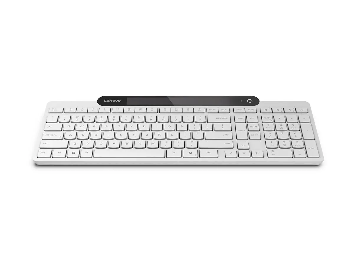 LENOVO 800 Self-Charging Bluetooth Keyboard-US Euro103P - image 1