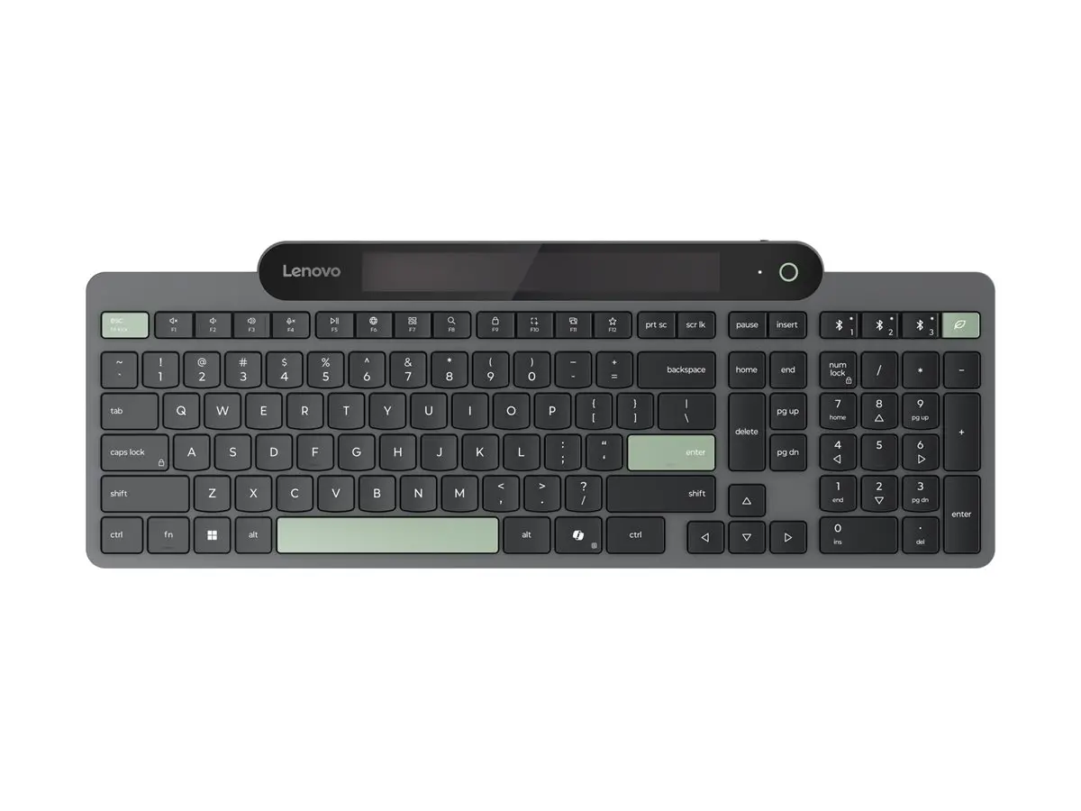 LENOVO Self-Charging Bluetooth Keyboard (BG) - image 1