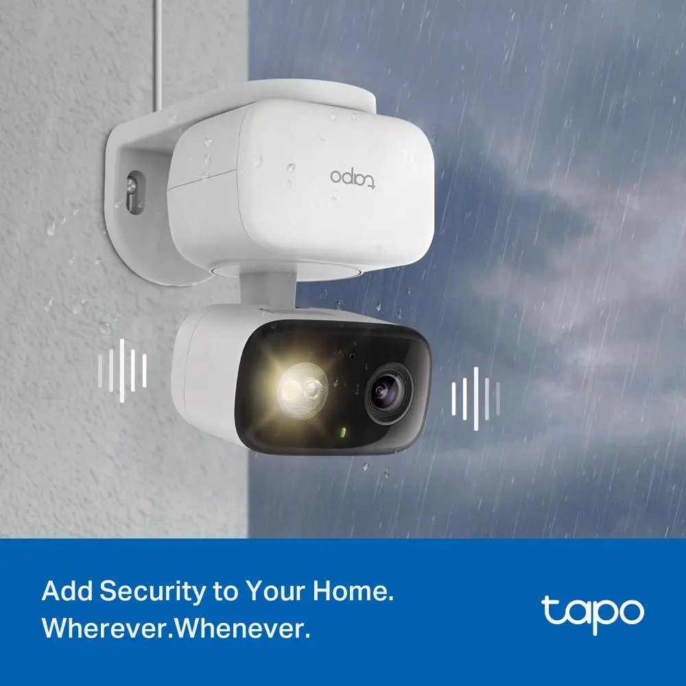 TP LINK Камера за наблюдение Wi-Fi C206, външна и вътр.употреба, Pan/Tilt, microSD, Water and Dust Resistance - image 3