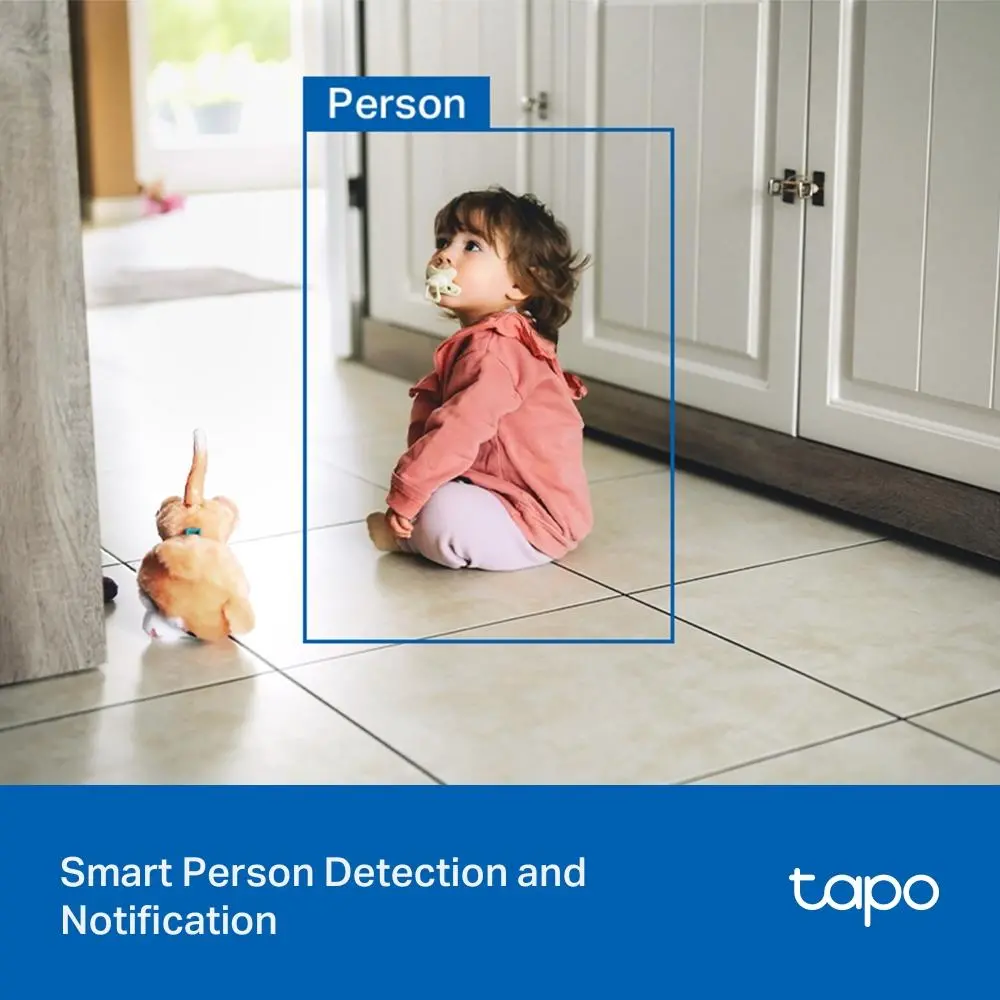 TP LINK Камера за наблюдение Wi-Fi C206, външна и вътр.употреба, Pan/Tilt, microSD, Water and Dust Resistance - image 6