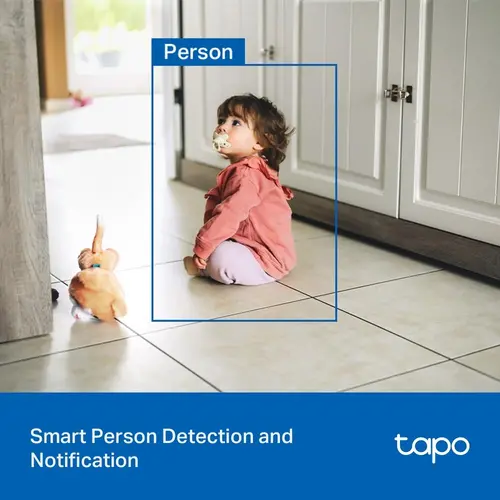 TP LINK Κάμερα παρακολούθησης Wi-Fi C206, για εξωτερική και εσωτερική χρήση, Pan/Tilt, microSD, ανθεκτική σε νερό και σκόνη - 7