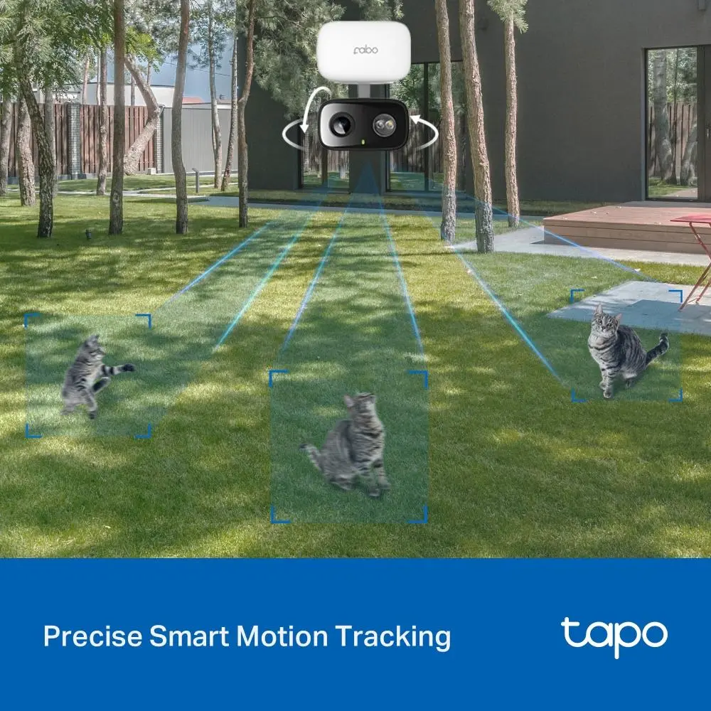 TP LINK Камера за наблюдение Wi-Fi C206, външна и вътр.употреба, Pan/Tilt, microSD, Water and Dust Resistance - image 7