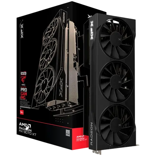 XFX Swift AMD Radeon RX 9070XT Triple Fan 16GB GDDR6 256-bit HDMI 3x DP, SI ONLY