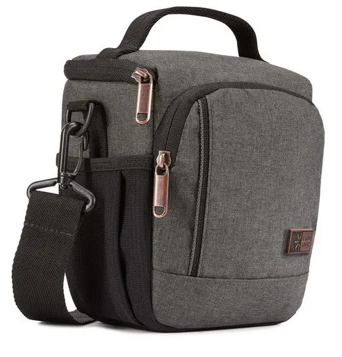 ЧАНТА ЗА ФОТОАПАРАТ CECS-102 OBSIDIAN ERA DSLR, SMALL CASE LOGIC - СИВ